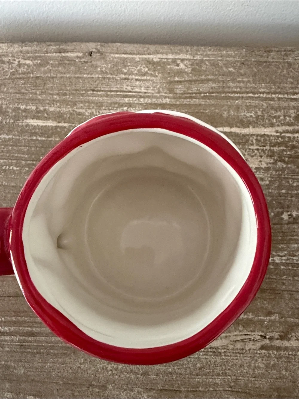 Pfaltzgraff Santa Mug Winterberry